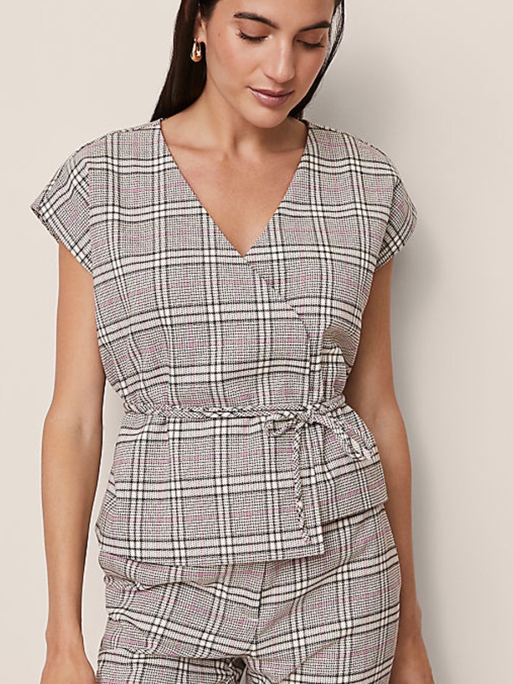 NWT Ann Taylor Vest Blouse size XL
